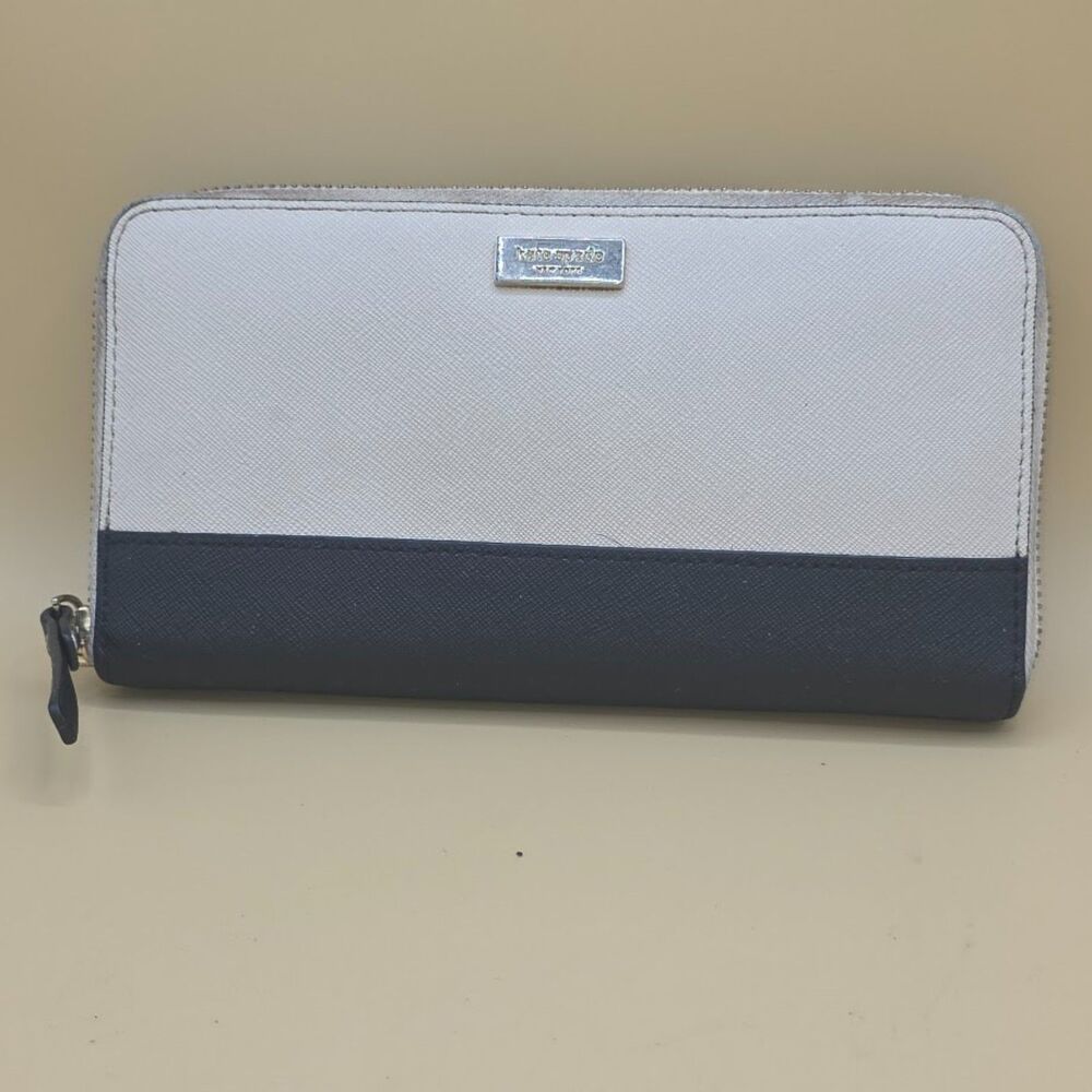 Kate Spade Laurel Way Neda Continental Zip Around Wallet Colorblock